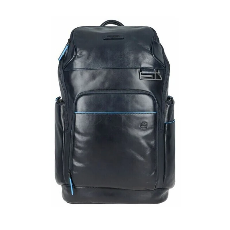 Zaino PIQUADRO Porta Pc 14" e IPad In Pelle Blu Linea B2V - CA5941B2V