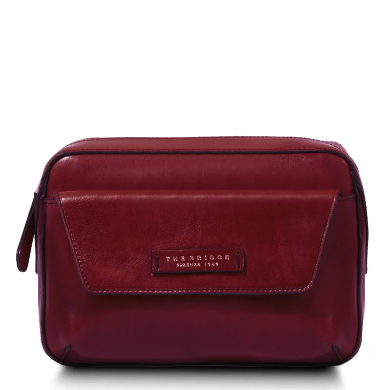 Borsa Donna a Tracolla THE BRIDGE linea Diana in Pelle Bordeaux