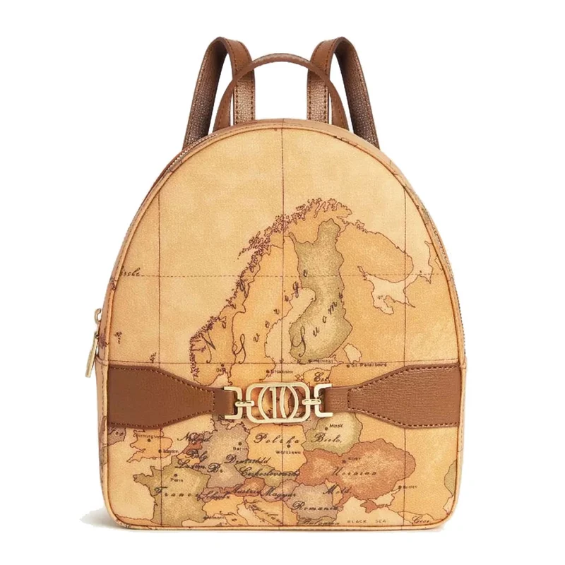Zaino 1A Classe Alviero Martini linea Geo Destiny stampa Geo Classic e Castagna GZ05