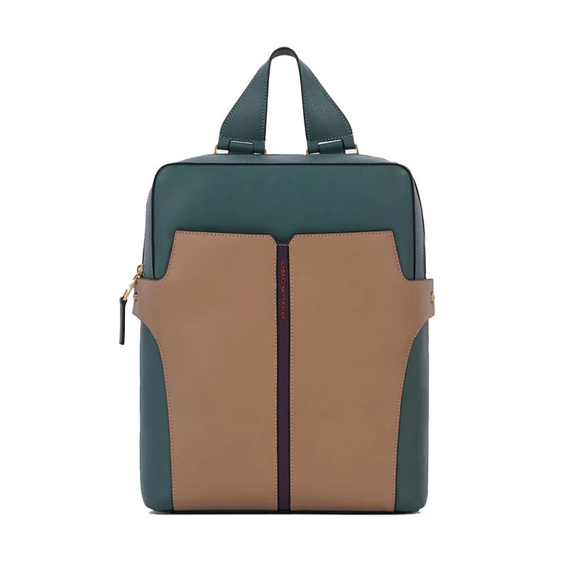 Zaino Donna Porta Pc e Tablet PIQUADRO linea Ray in Pelle Verde - CA5566S126