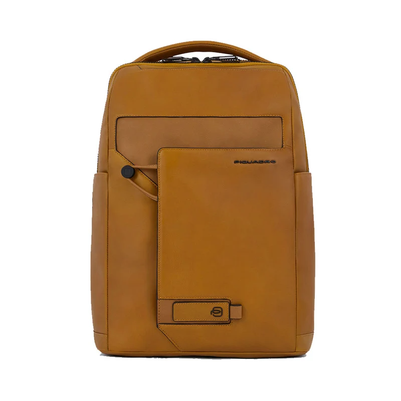 Zaino PIQUADRO porta Pc 15,6" in Pelle Colore Giallo Linea Aye - CA6206W119