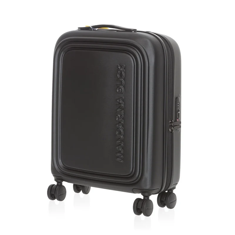 Trolley Cabina Rigido Espandibile 55cm Mandarina Duck Linea Logoduck Colore Black