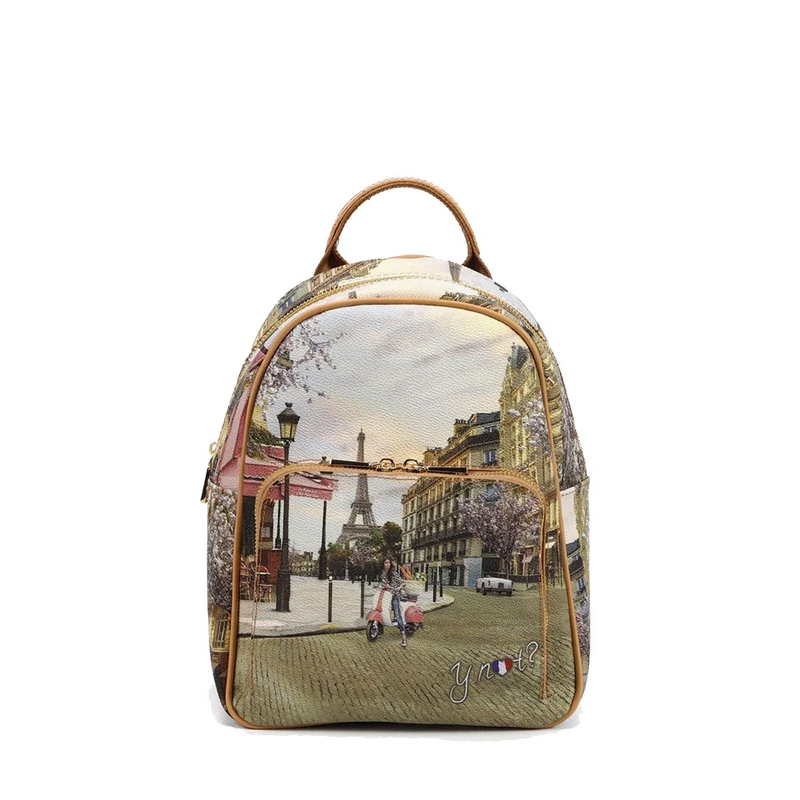 Zaino Donna Y NOT YES-578 stampa Velo Paris