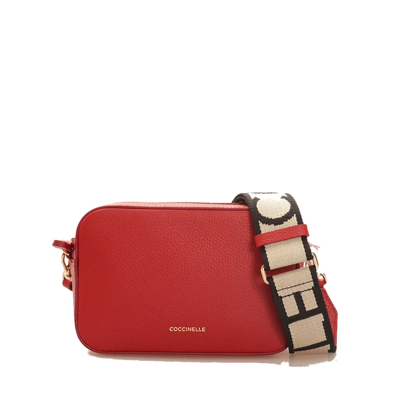 Borsa Donna a Tracolla COCCINELLE Linea Tebe Colore Ruby - E5MN555I101