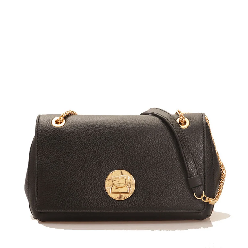 Borsa Donna a Tracolla COCCINELLE in Pelle Nera Linea Liya - D0120301