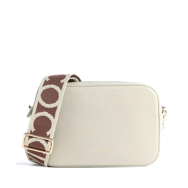 Borsa Donna a Tracolla COCCINELLE Linea Tebe Colore Gelso
