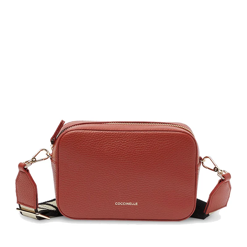Borsa Donna a Tracolla COCCINELLE Linea Tebe Colore Acero