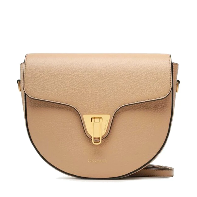 Borsa Donna a Tracolla COCCINELLE in Pelle linea Beat Soft Medium colore Toasted