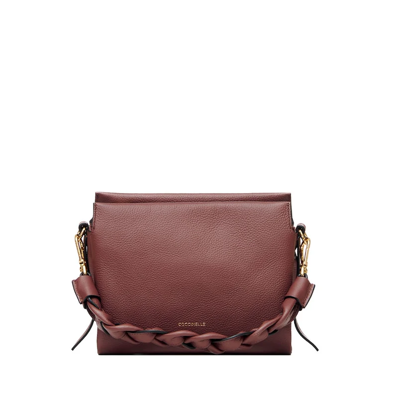 Borsa Donna a Mano COCCINELLE in Pelle Linea Boheme Small colore Carruba