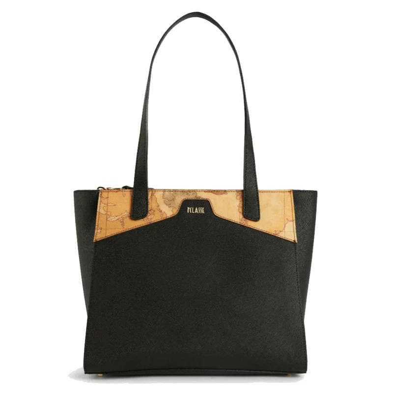 Borsa Donna Shopping Media 1A Classe Alviero Martini linea Glam City Nero GV70