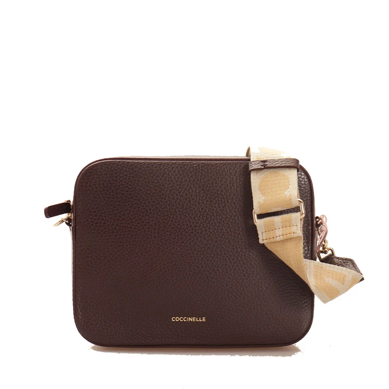 Borsa Donna a Tracolla COCCINELLE Linea Tebe Colore Cola - E5MN555M301
