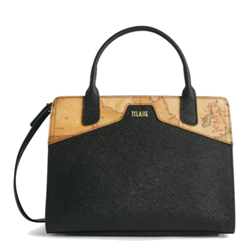 Borsa Donna a Mano Piccola 1A Classe Alviero Martini linea Glam City Nero GV68