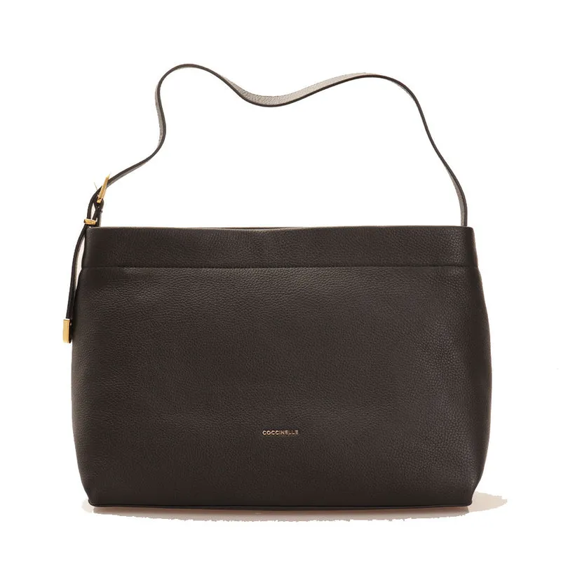 Borsa Donna a Spalla COCCINELLE in Pelle Linea Gleen colore Nero
