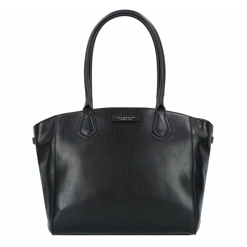 Borsa Donna Shopper THE BRIDGE linea Costanza in Pelle Nera