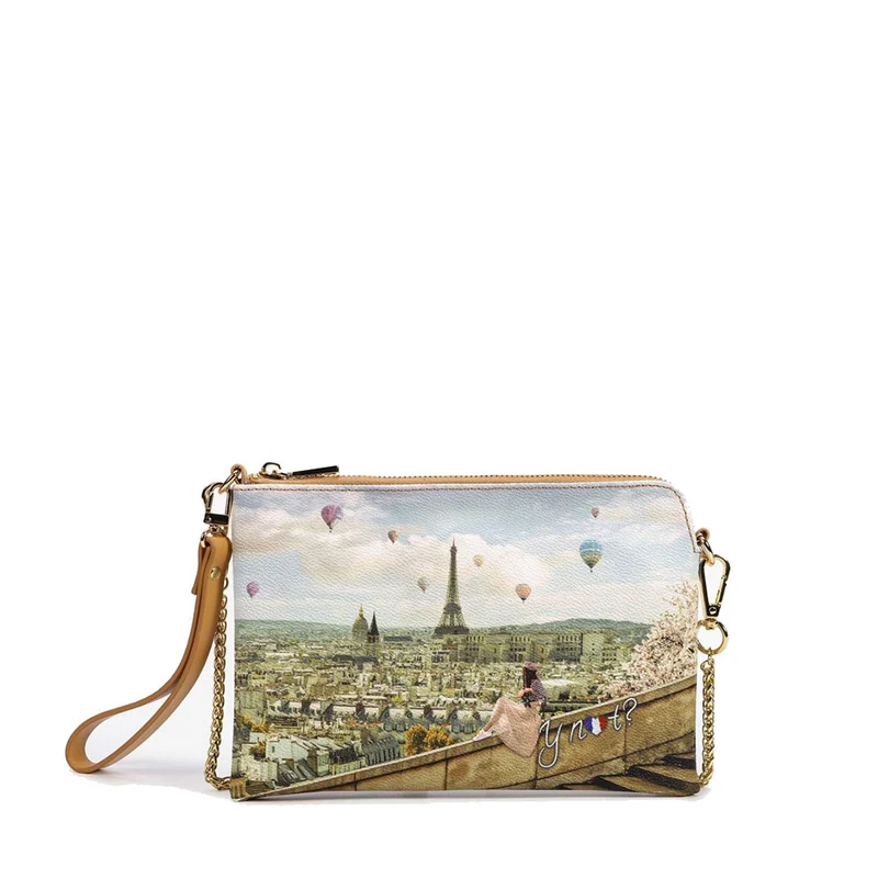 Borsa Donna Y NOT Pochette con Tracolla YES-384 Montgolfiere