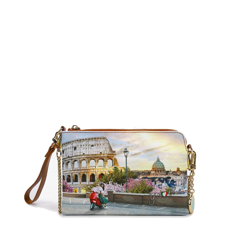 Borsa Donna Y NOT Pochette con Tracolla YES-384 Italian Love