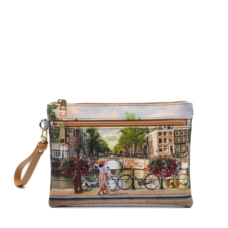 Pochette Media Donna con Zip Y NOT YES-343 Bicycles
