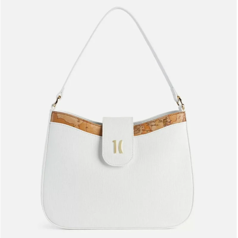 Borsa Donna a Spalla 1A Classe Alviero Martini linea Geo Cool colore Bianco GV29