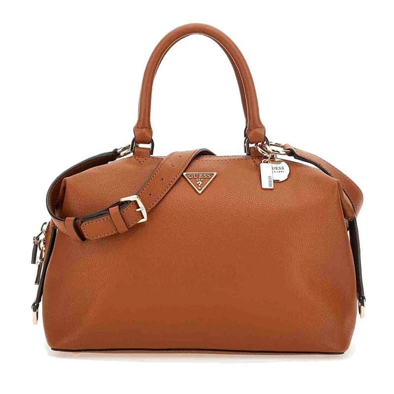Borsa Donna a Mano GUESS linea Kersti colore Cognac
