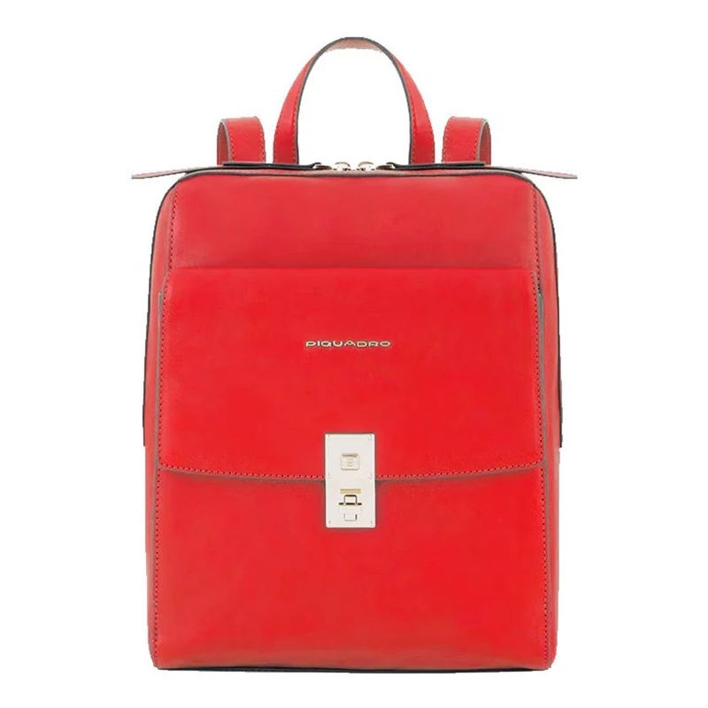 Zaino Donna Porta iPad PIQUADRO linea Dafne in Pelle Rossa CA5733DF