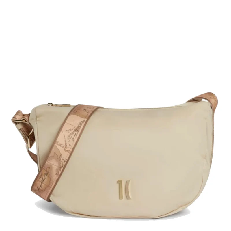 Borsa Donna a Tracolla Media 1A Classe Alviero Martini linea Care Nylon Beige GU95