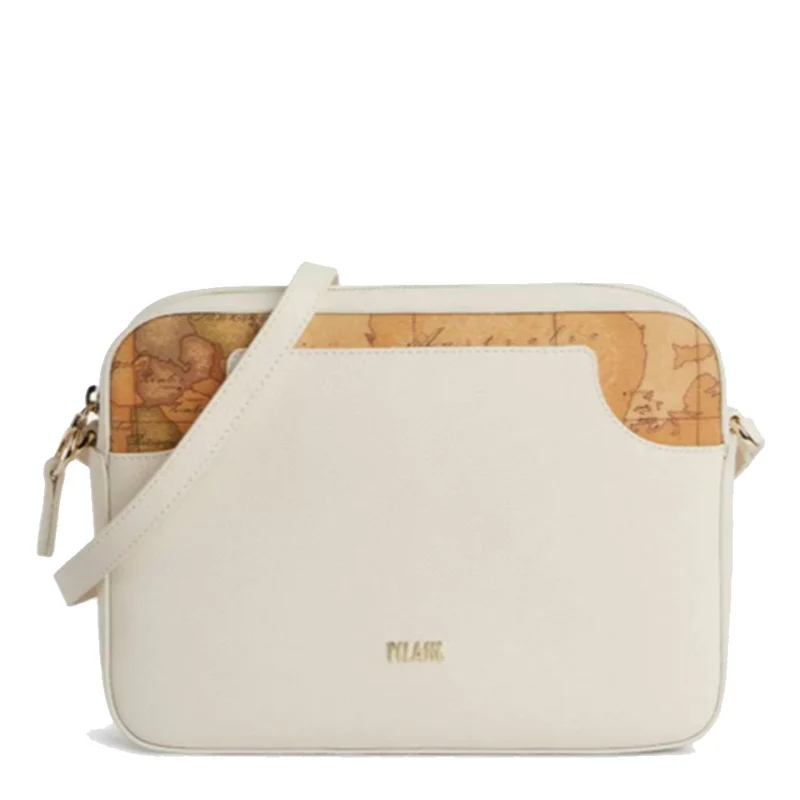 Borsa Donna a Tracolla Grande 1A Classe Alviero Martini linea Girl City colore Bianco GU92