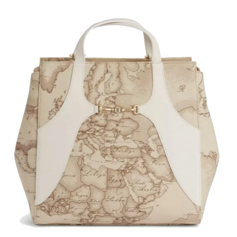 Zaino Donna Doppia Portabilità 1A Classe Alviero Martini linea Geo Mira colore Rafia GU76