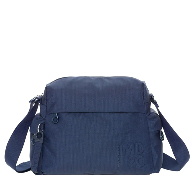 Borsa Donna a Tracolla Mandarina Duck in Tessuto Linea MD20 Colore Dress Blue
