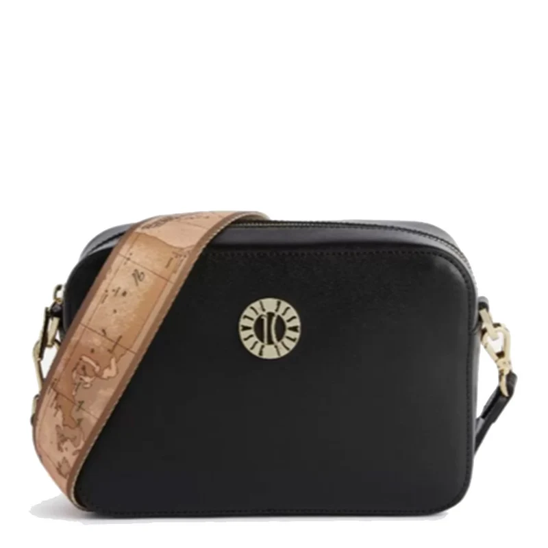Borsa Donna a Tracolla 1A Classe Alviero Martini linea Geo Summer Dream in Pelle Nera GV43