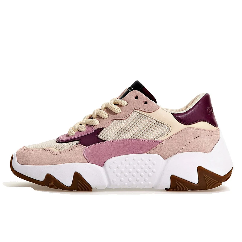 Sneakers Donna GUESS Colore Pink Multi - Beige Linea Goldon
