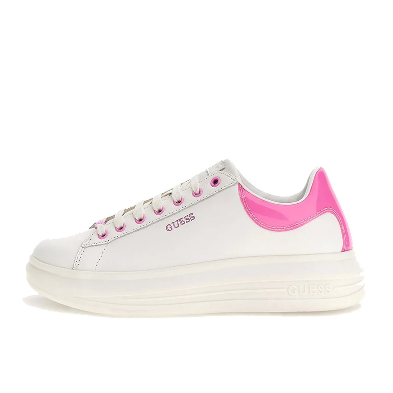 Sneakers Donna GUESS Colore White - Pink Linea Vibo