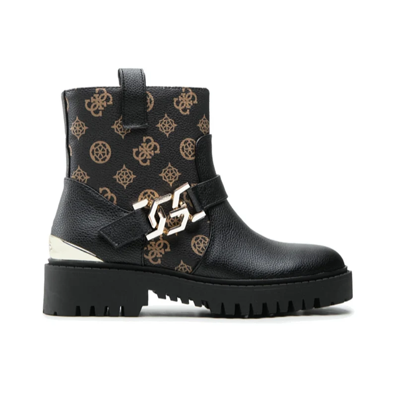 Scarpe Donna GUESS a Stivaletto Linea Orlis Colore Brown - Ocra