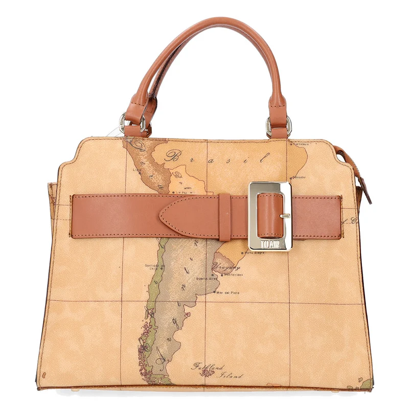 Borsa Donna a Mano con Tracolla 1A Classe Alviero Martini Linea Geo Classic E037