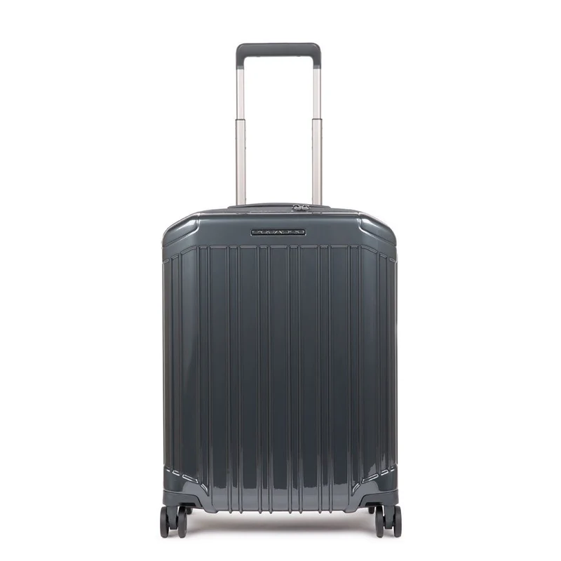 Trolley cabina PIQUADRO Rigido Ultra Slim con 4 Ruote Colore Nero Linea PQ-Light - BV4425PQL