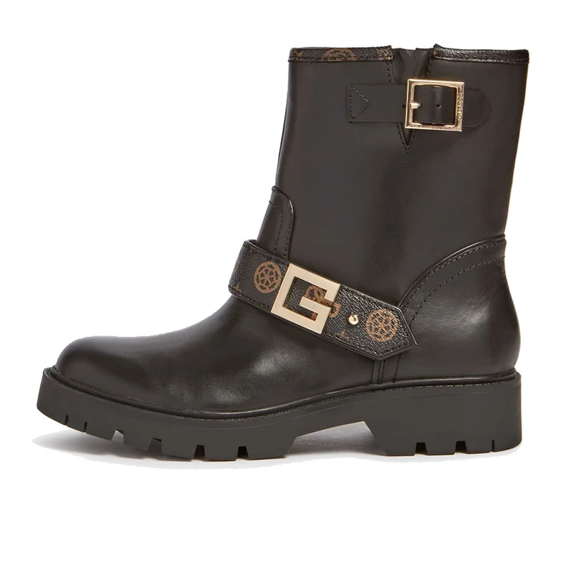 Stivaletti Donna in Pelle GUESS linea Ragner colore Nero