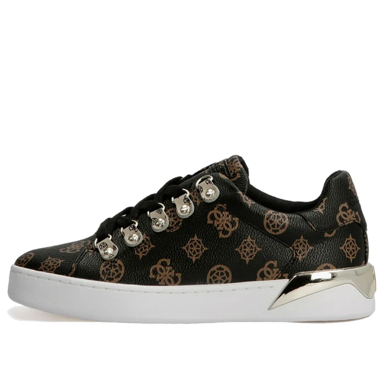 Scarpe Donna GUESS Sneakers Linea Reneey Colore Brown - Ocra
