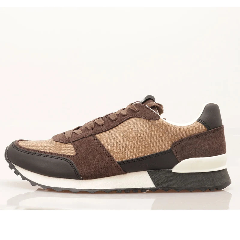 Scarpe Uomo GUESS Sneakers di colore Beige - Marrone Linea Padova
