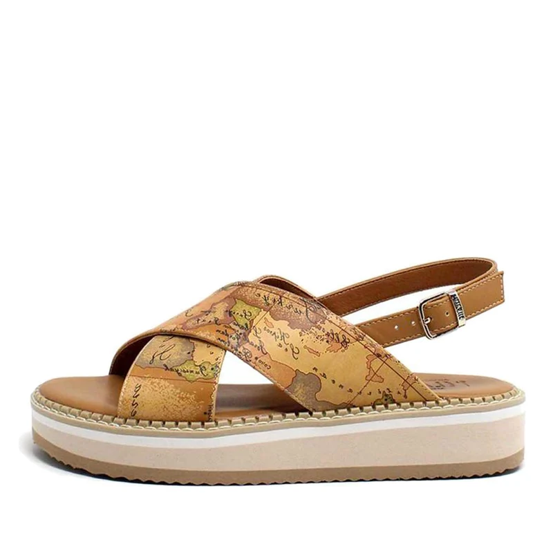 Scarpe Junior 1A Classe Alviero Martini Sandali Intrecciati stampa Geo Classic 1179
