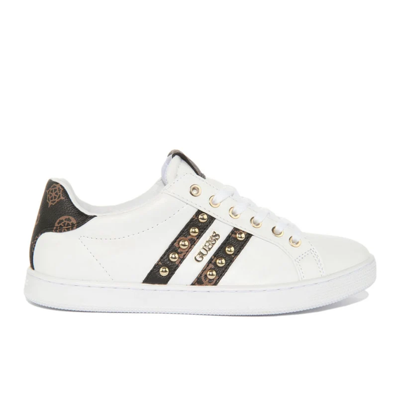 Scarpe Donna GUESS Sneakers Linea Relka Colore Bianco - Marrone