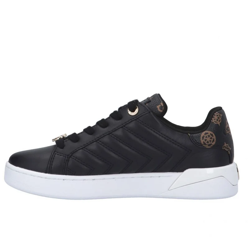 Scarpe Donna GUESS Sneakers Linea Racheel Colore Nero - Marrone