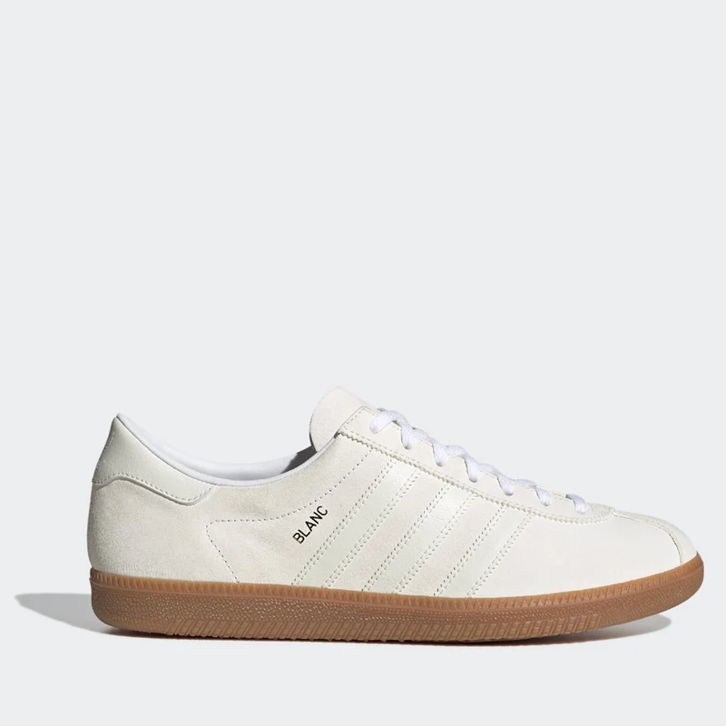 Scarpe Uomo ADIDAS Sneakers linea Blanc in Pelle Bianca