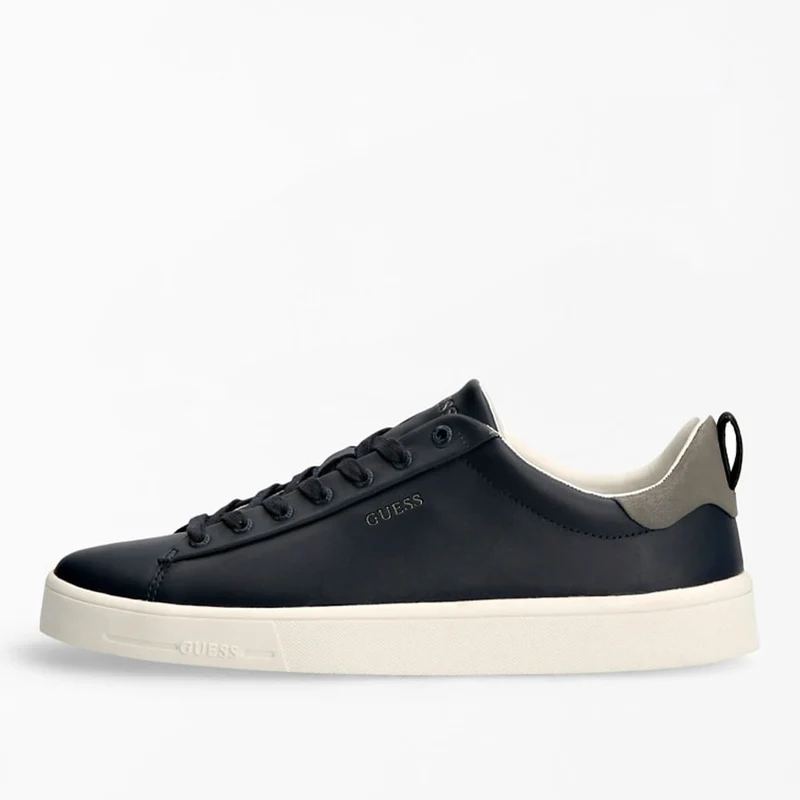 Scarpe Uomo GUESS Sneakers in Pelle di colore Blu Linea Vice