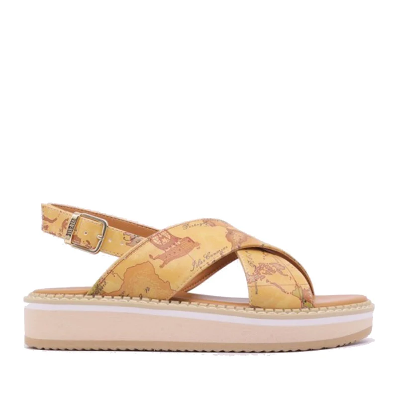 Scarpe Donna 1A Classe Alviero Martini Sandali stampa Geo Classic 1533