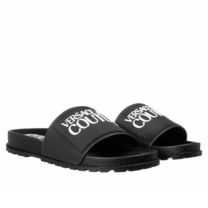 Ciabatte da Donna Versace Jeans Couture colore Nero