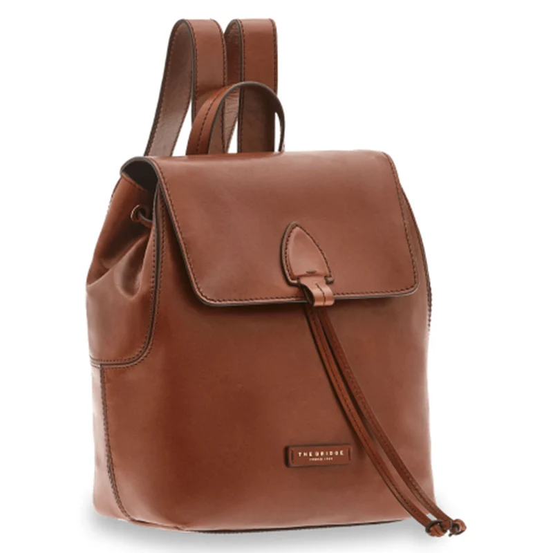 Zaino Donna THE BRIDGE in Pelle Marrone linea Caterina