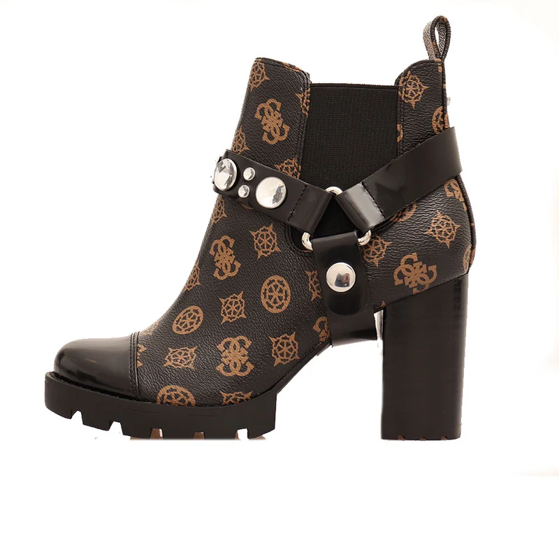 Stivaletto Donna GUESS linea Reza colore Marrone