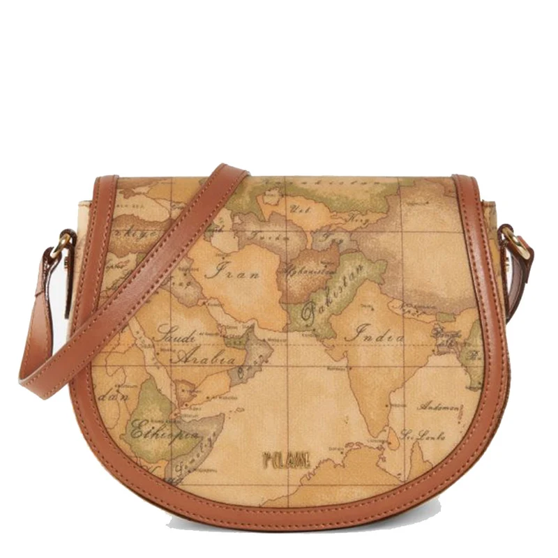 Borsa Donna Tracollina con Patta 1A Classe Alviero Martini linea Geo Classic E023