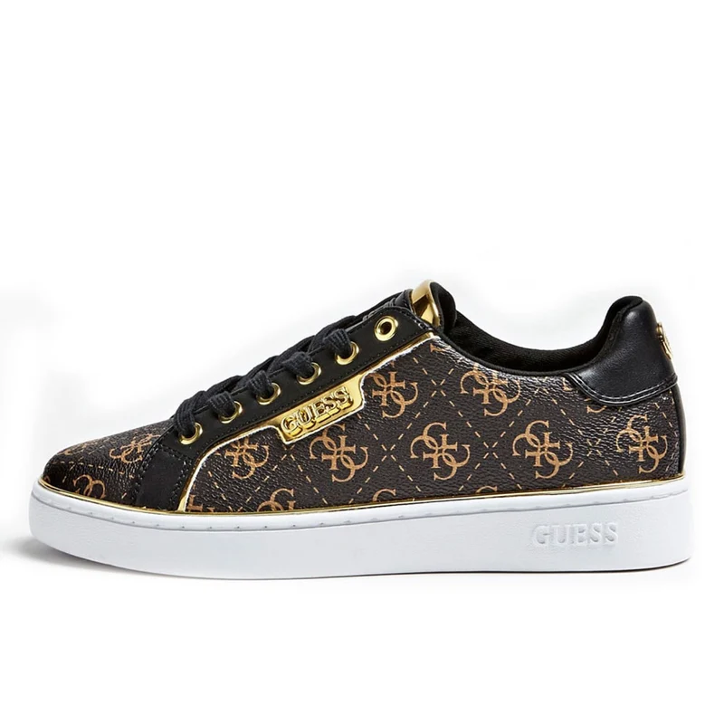 Scarpe Donna GUESS Sneakers Marroni Linea Banq