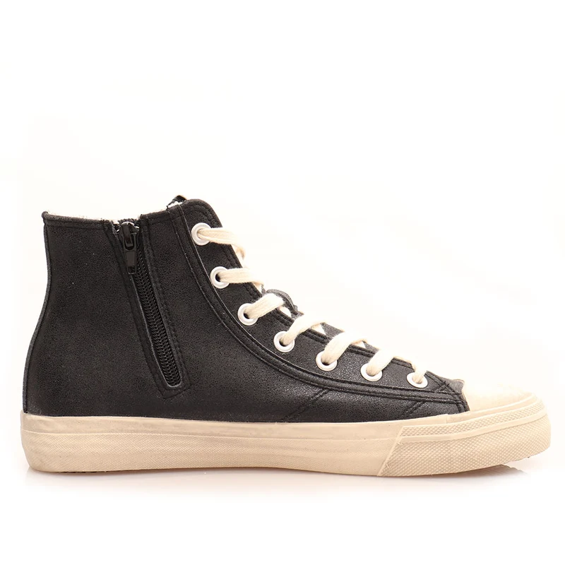 Scarpe Uomo GUESS Sneakers Alte di colore Nero