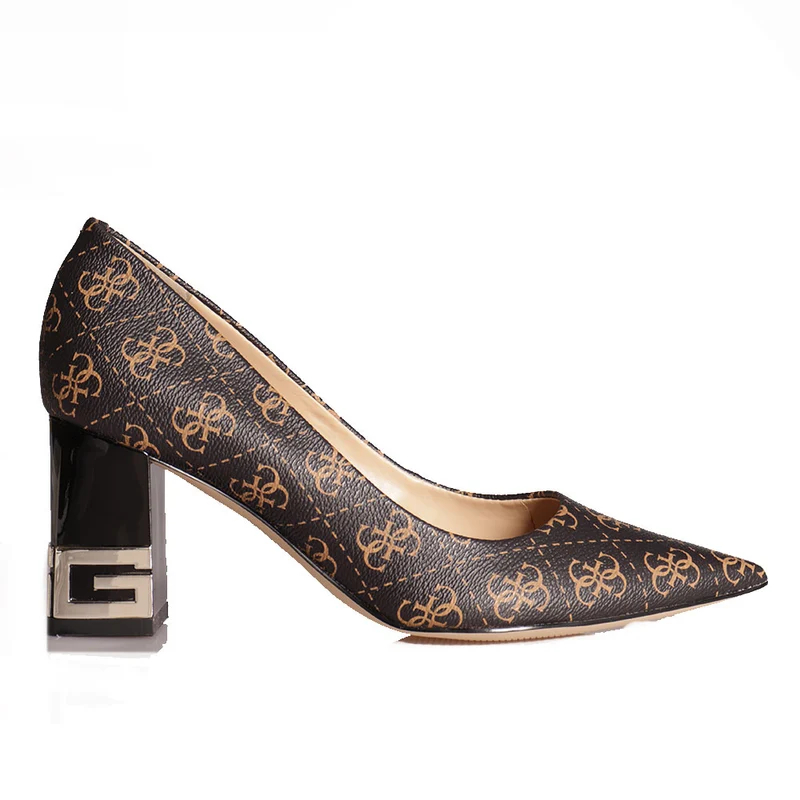 Decolletè Donna GUESS linea Zader colore Marrone